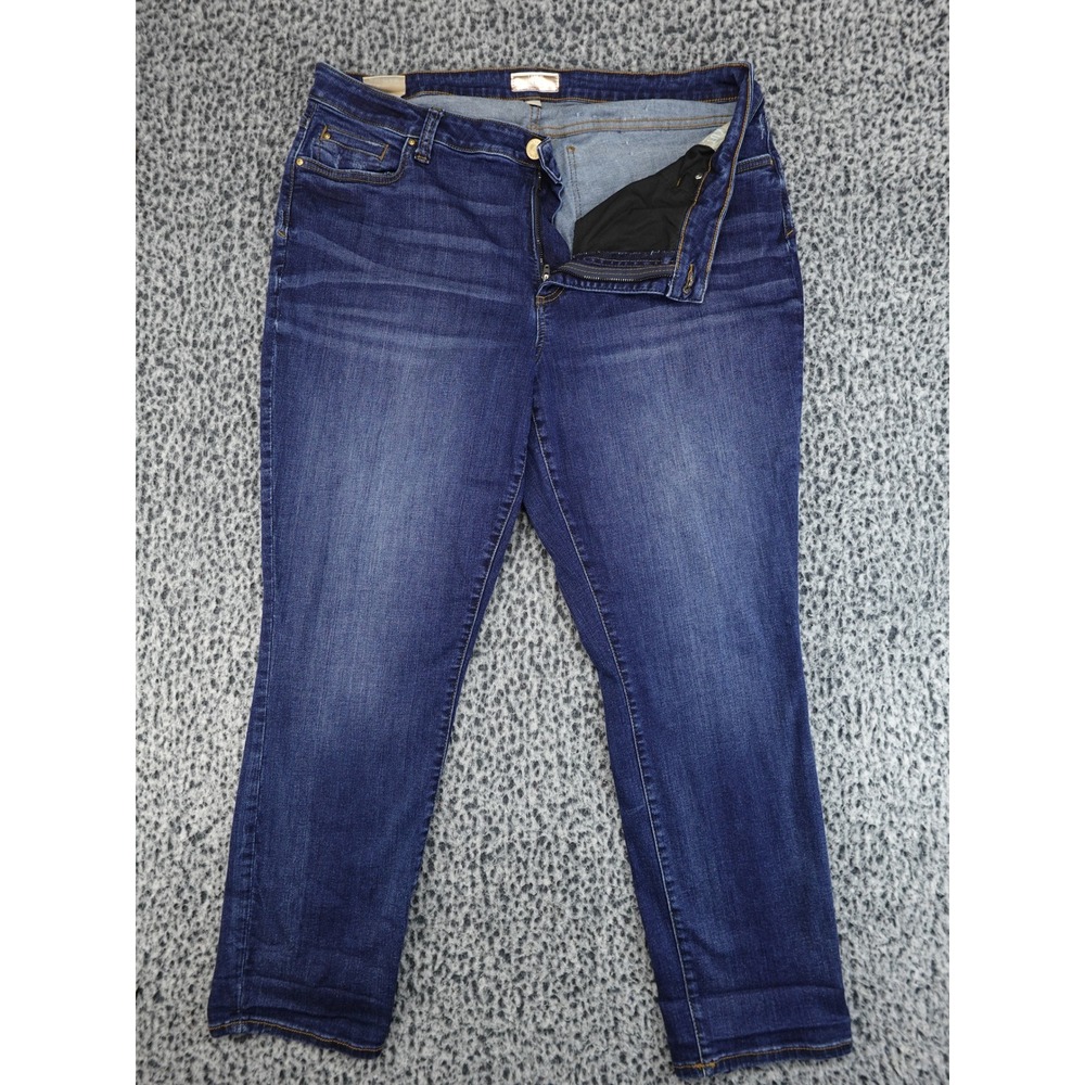 Kut‎ from the Kloth Mia Toothpick Jeans Womens 16W Blue Stretch Skinny Denim